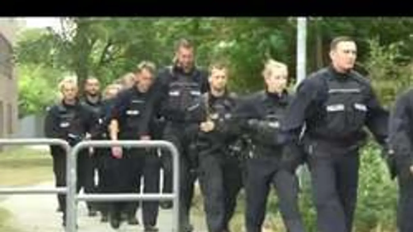 Videón a magdeburgi késes támadó utáni hajsza!