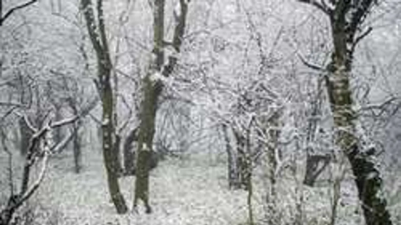 Itt a tél! Többcentis hóréteg borítja az utcákat