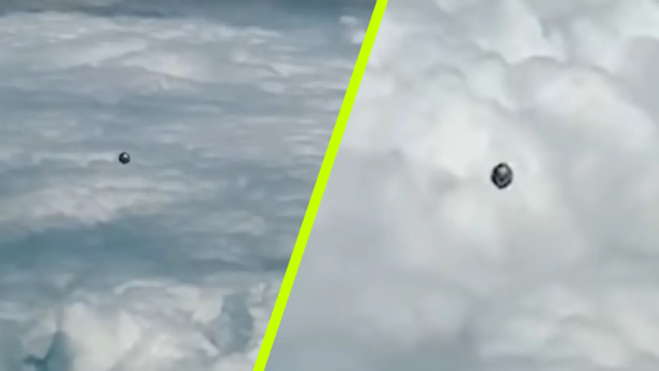 Egy pilóta lenyűgöző videót tett közzé egy kocka alakú UFO-ról