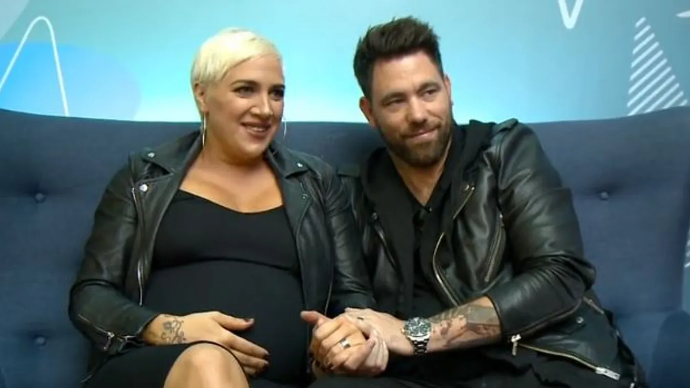 Különös módszer, így altatja el a kislányát Tóth Gabi férje