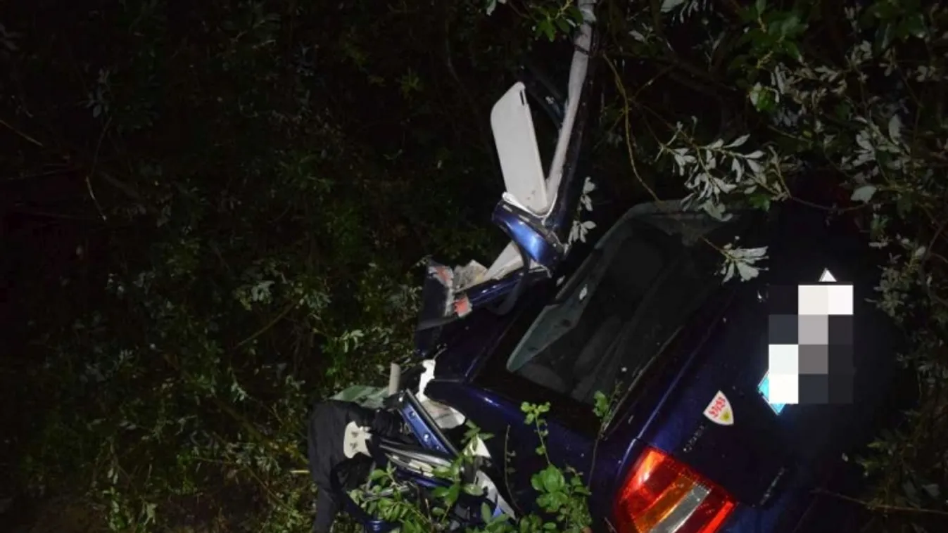 Halálos előzés a 85-ös számú főúton, a vétlen sofőr halt meg