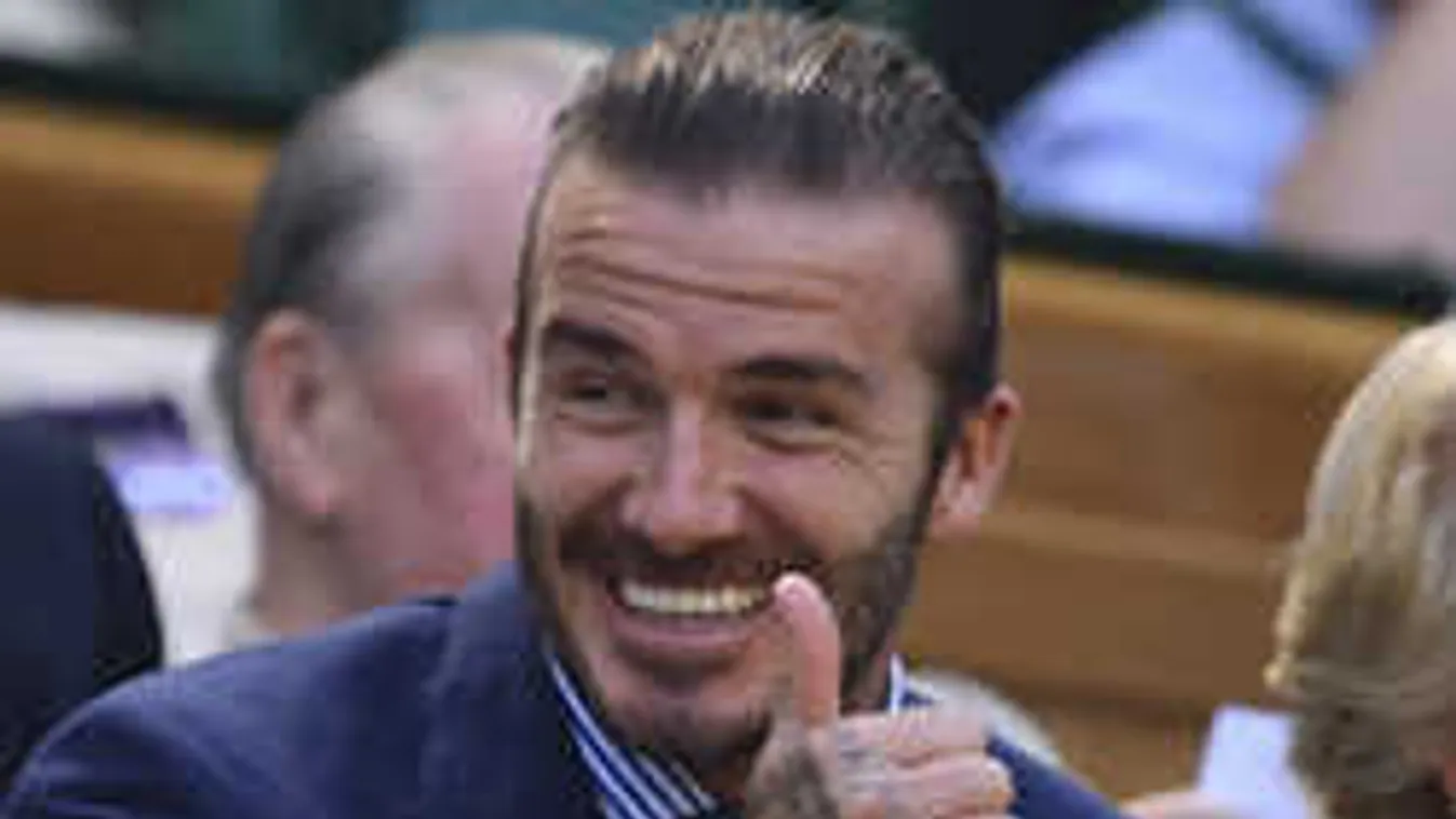 Meglepő videó, erre készült David Beckham