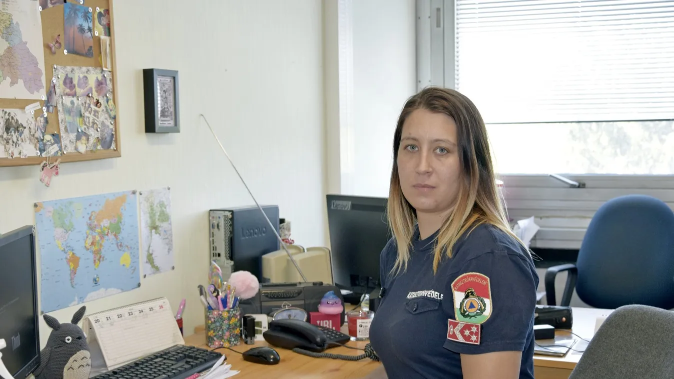 Minden nap életét kockáztatja a magyar tűzoltó anyuka