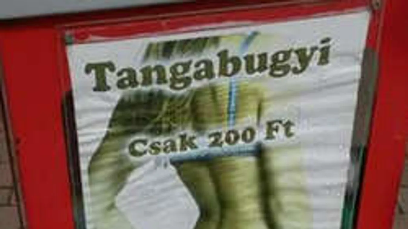 Õrület! Tangabugyi automaták a Balatonon!