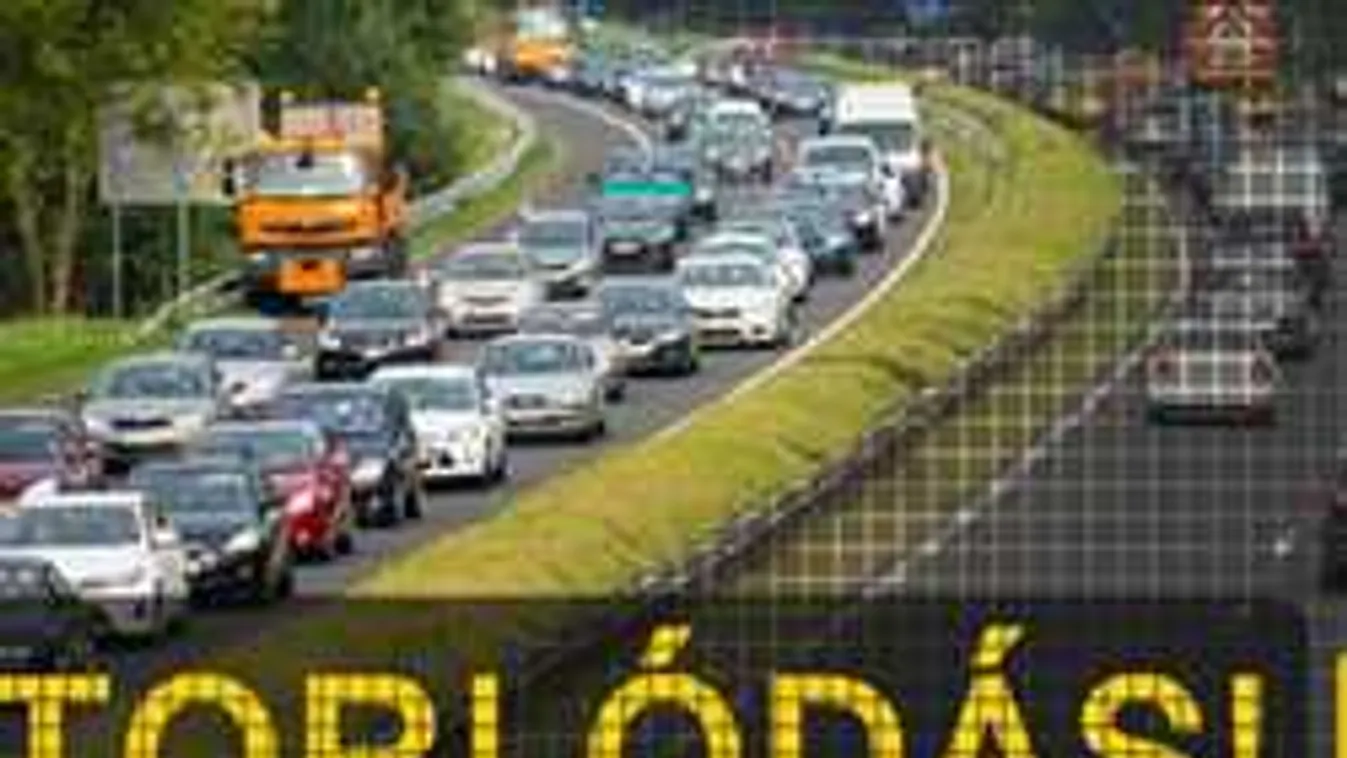 Most kaptuk: Teljes káosz az M7-esen, kivonult a rendőrség