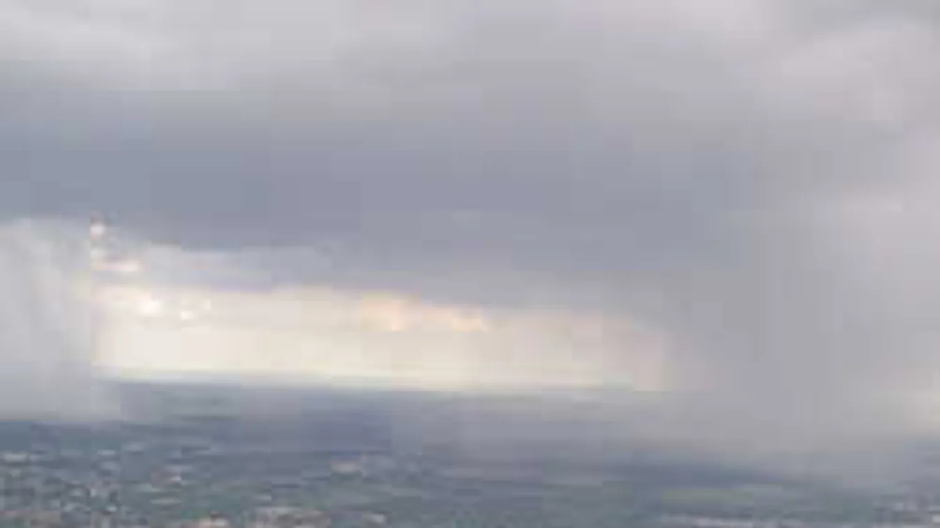 Így csapott le a felhőszakadás az országra, elképesztő felvételek