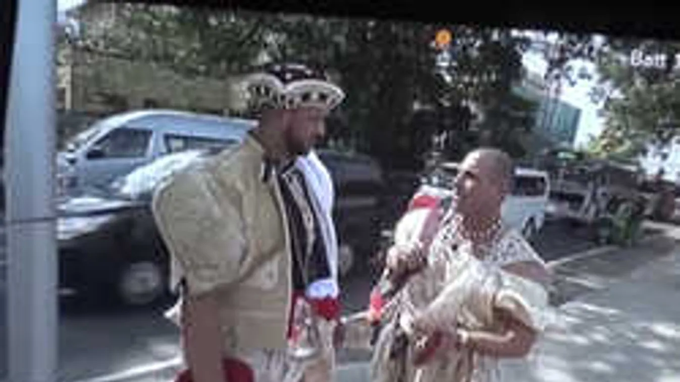 Botrány a forgatáson: Testőrök védték a TV2 stábját