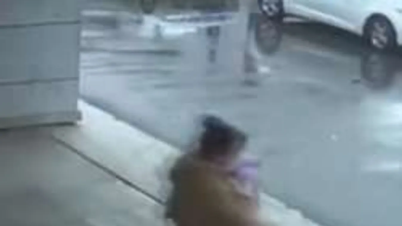 Elképesztő felvétel: Így rabolt el egy nő egy csecsemőt a klinikáról!