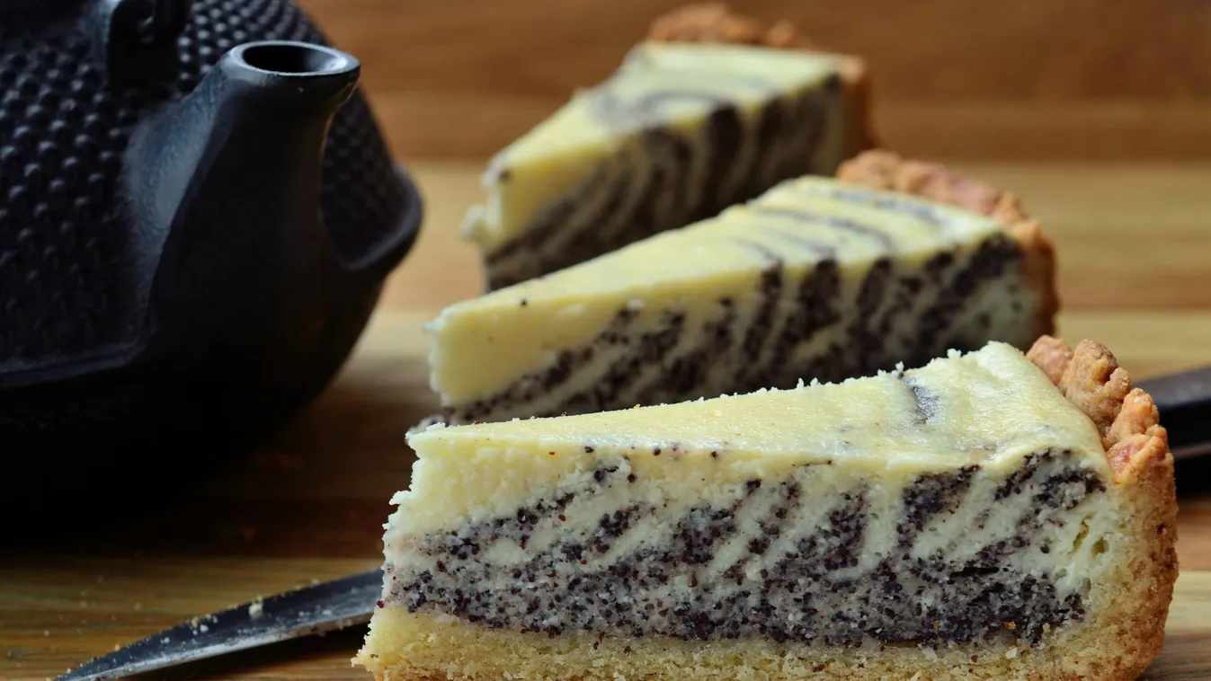 Homemade,Cheesecake,With,Poppy,Seeds.selective,Focus