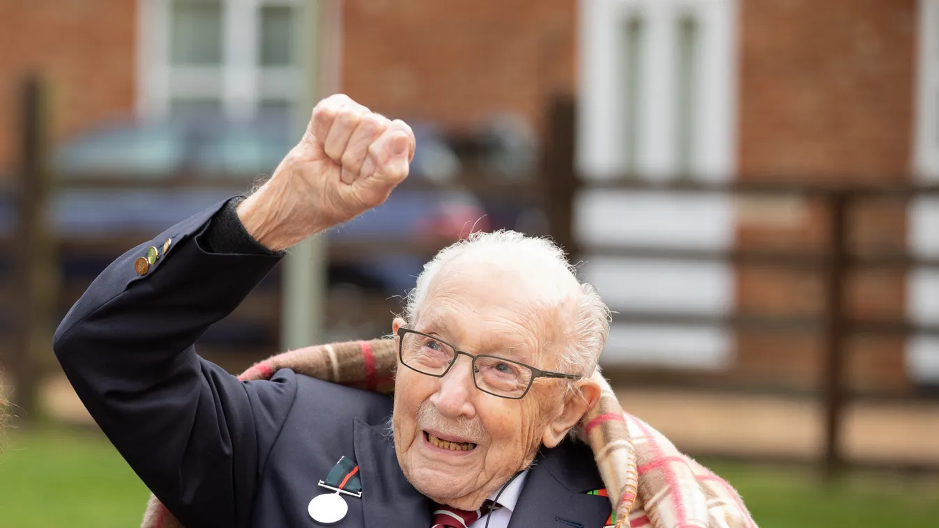 Tom Moore, Military Veteran Who Raised Funds For NHS, Celebrates 100th Birthday