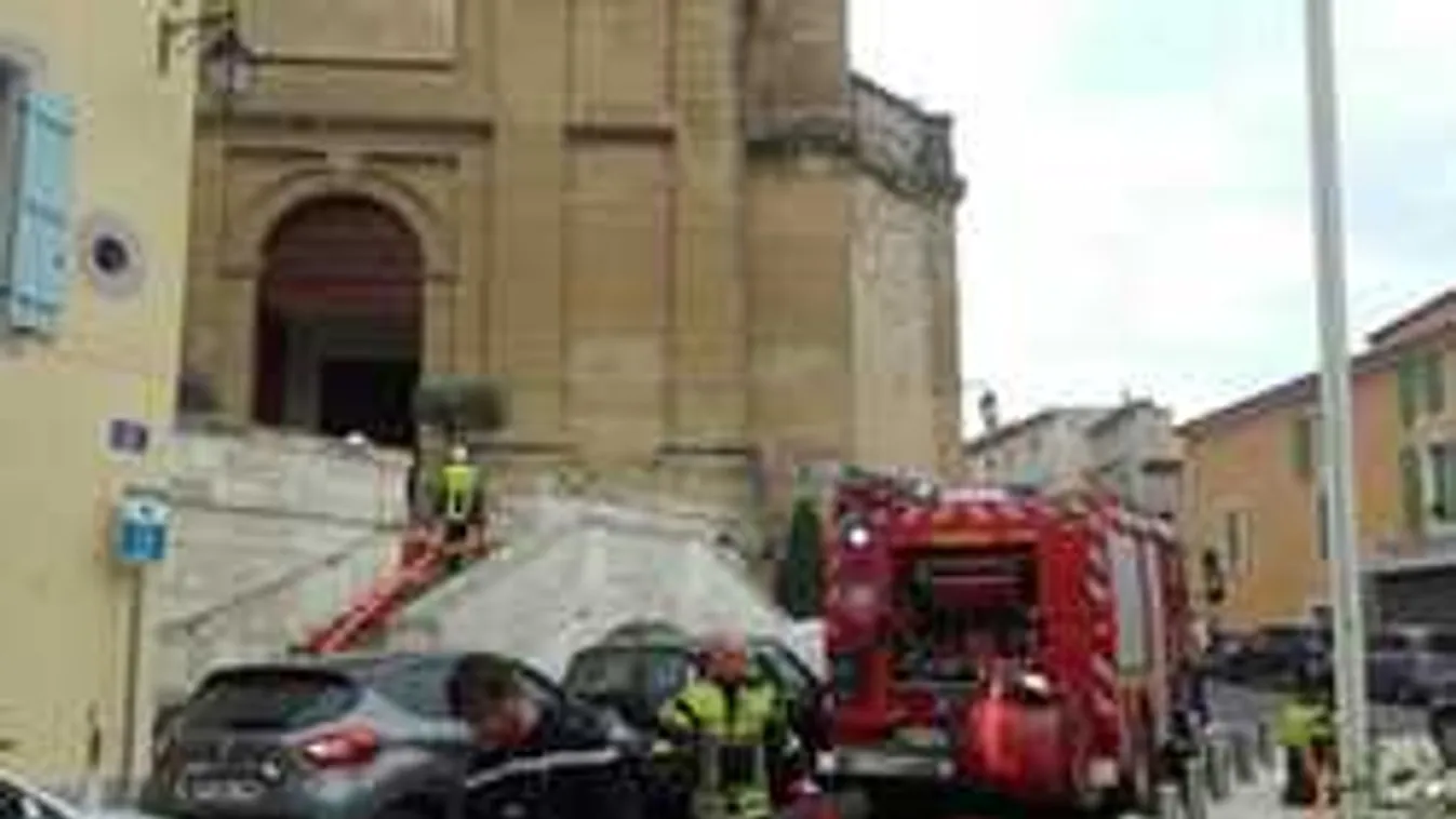 Újabb tűzvész egy francia templomban, valószínűleg felgyújtották