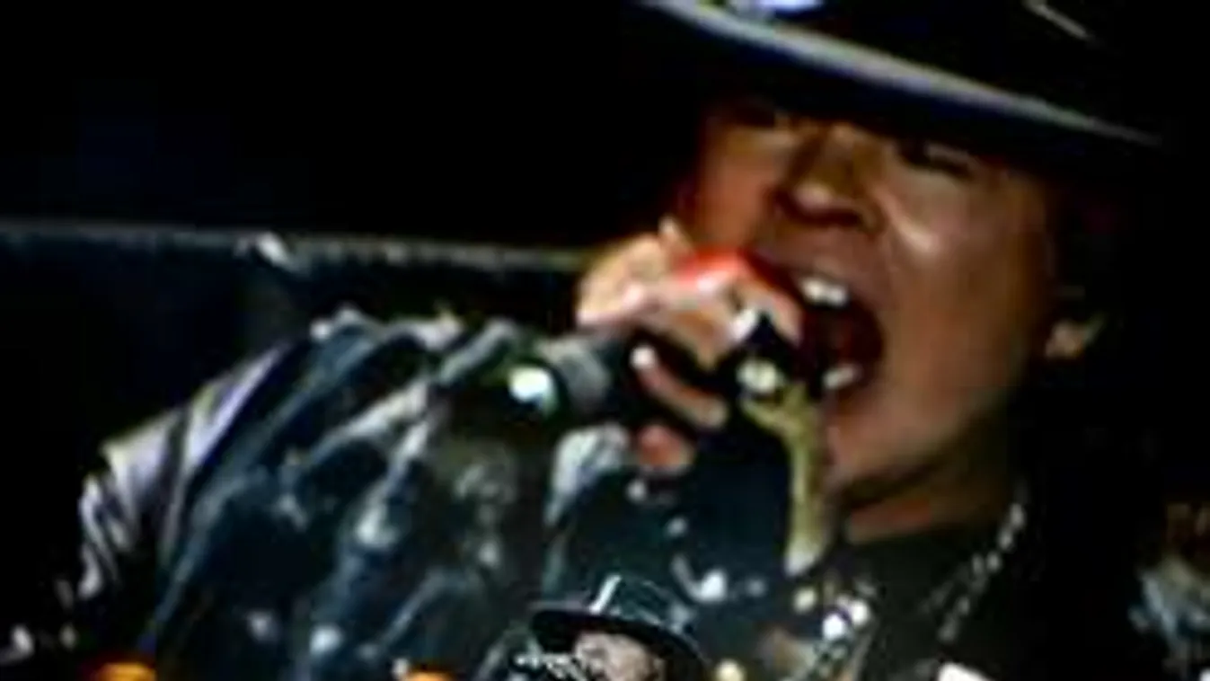 Õrületes AC/DC-buli Axl Rose-zal - videó