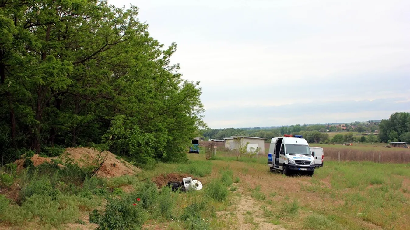 Megölte és elásta ismerősét egy tatabányai férfi – helyszíni fotók