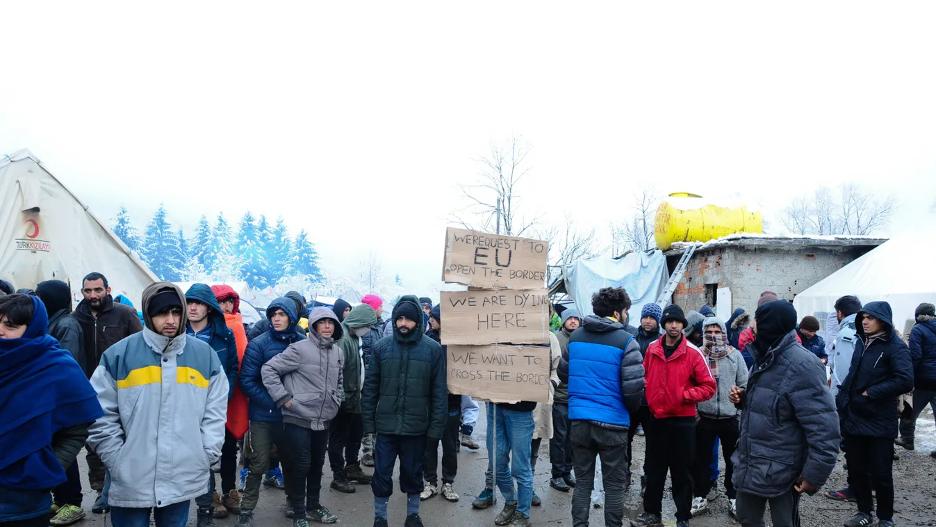 Struggle for life of the irregular migrants in Bosnia's Vucjak camp