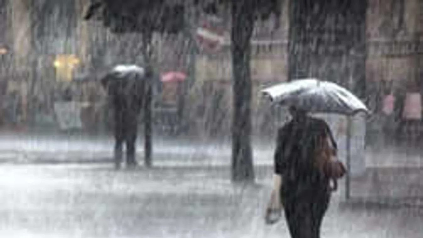 Közölte a meteorológiai: durva ónos esővel jön az újabb lehűlés