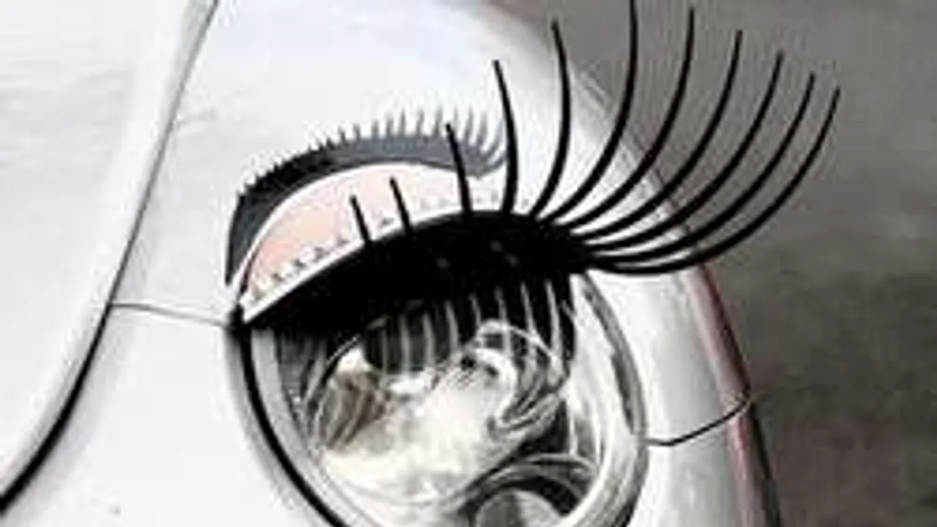 Már az autók is műszempillákkal járnak