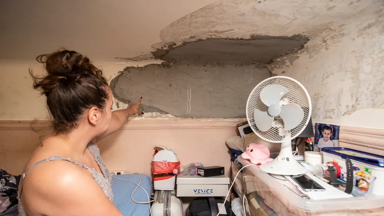 Borzalom a VIII. kerületben: elvett egy életet a leomló vakolat