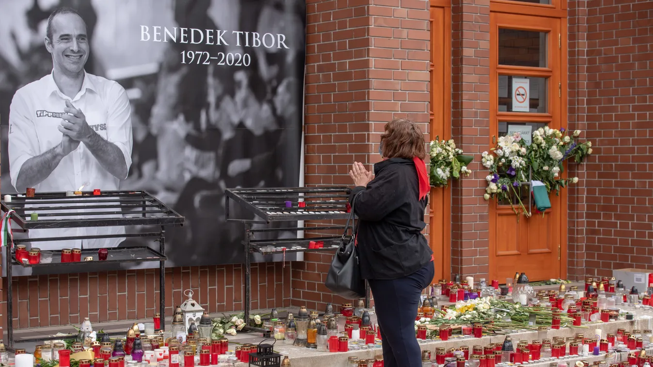 Titokban búcsúzott el családja Benedek Tibortól