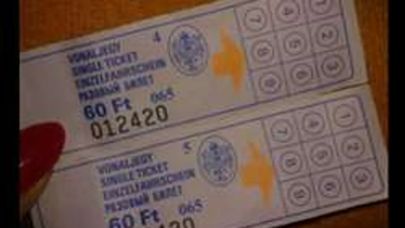 Õsrégi, 60 Ft-os BKV-jeggyel slisszant át az ellenőrökön