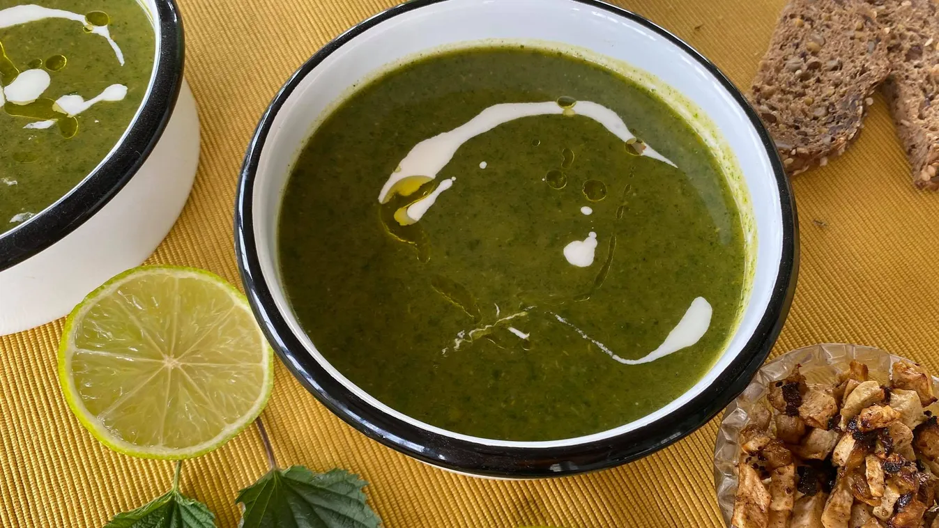 Kirobbanó májusi ízkavalkád: Így készül a citromos csalánleves