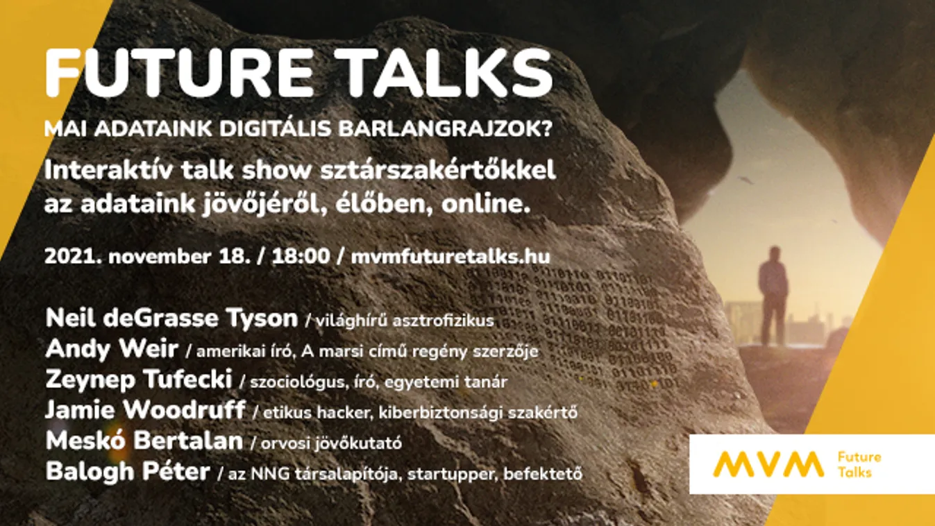 „A szó elszáll, az adat megmarad” – Sztárszakértőkkel rendez interaktív talk show-t az adatvezérelt jövőről az MVM (x)