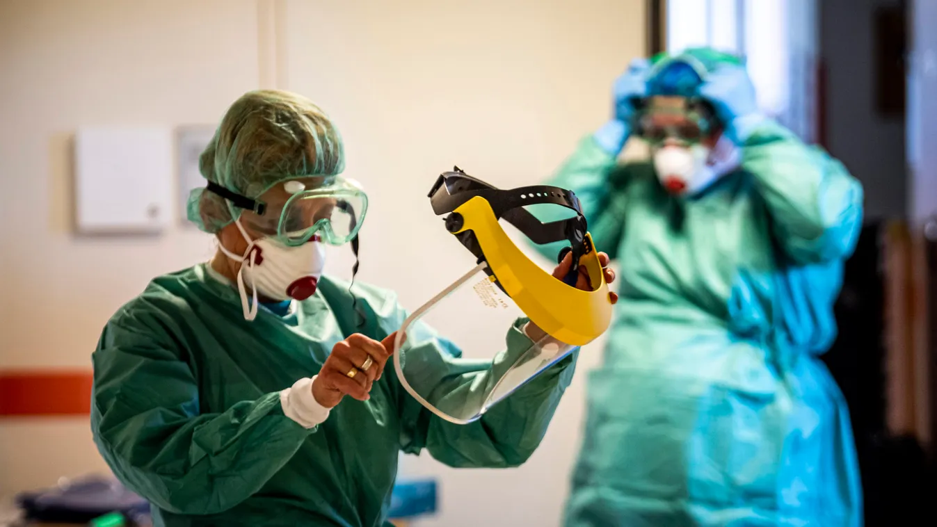 Így készítik elő az újabb kórtermeket a Szent László Kórházban – Fotók