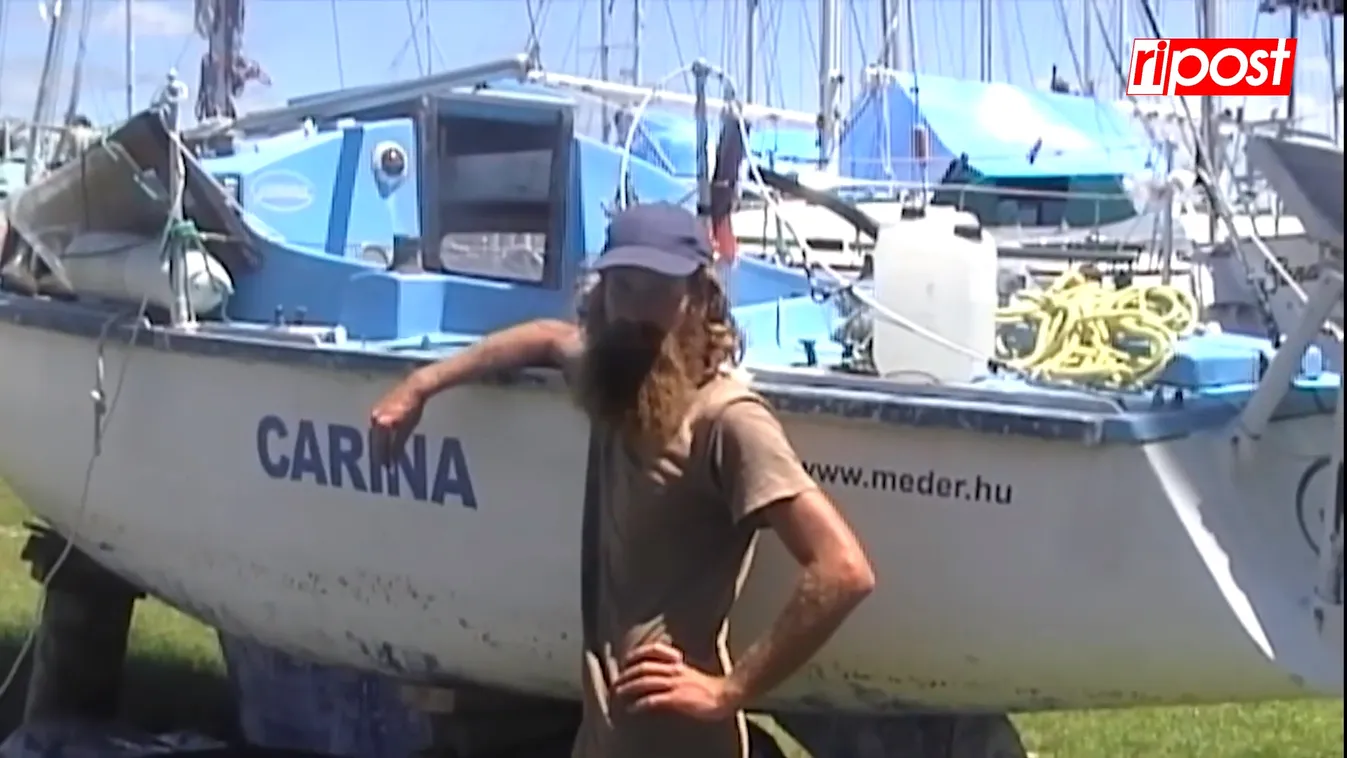 Remeteként élt lélekvesztőjében a magyar férfi: Három évig vitorlázott – Videó