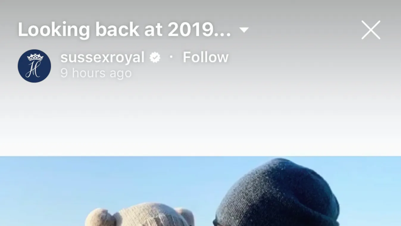 Eddig soha nem látott fotót posztoltak Harry hercegék gyermekéről