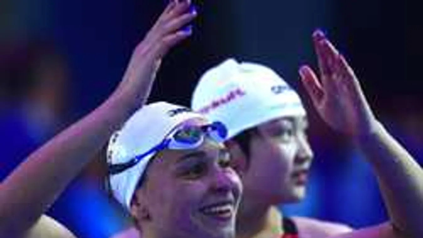 Új csúcs, elsírta magát a magyar úszótehetség