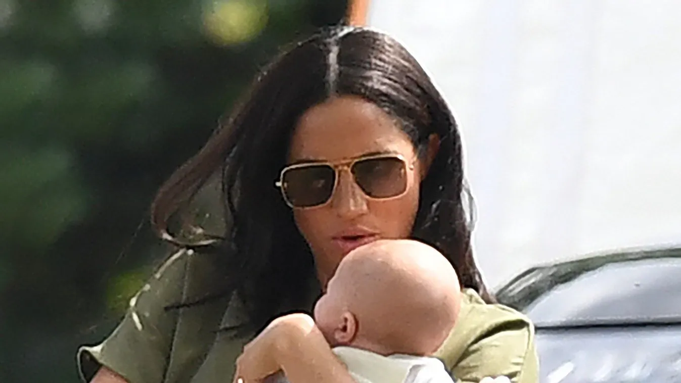 Meghan and Kate bring the children to the King Power Royal Charity Polo Day