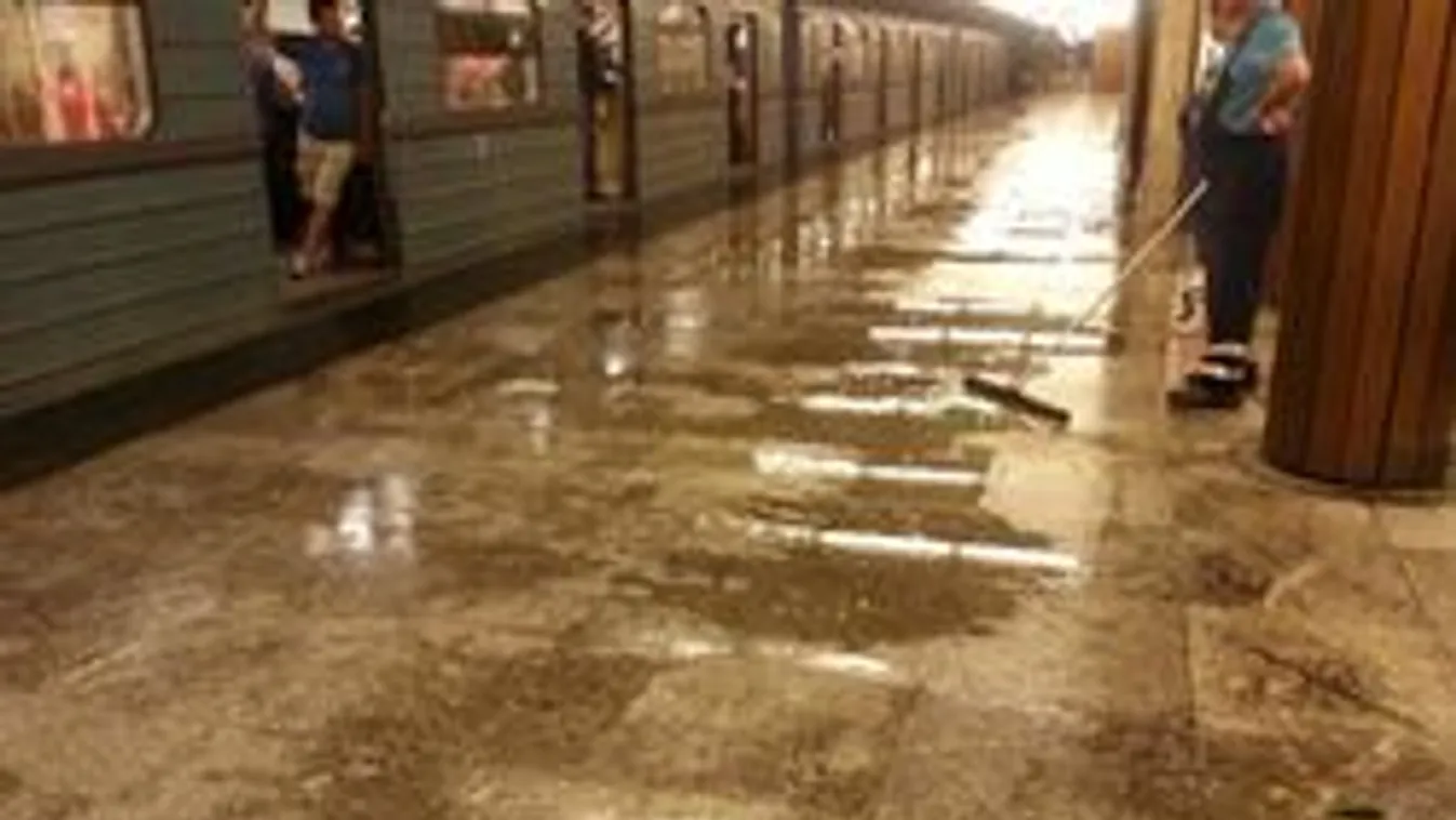 Elesett a 3-as metró, pótlóbuszok járnak a vihar miatt