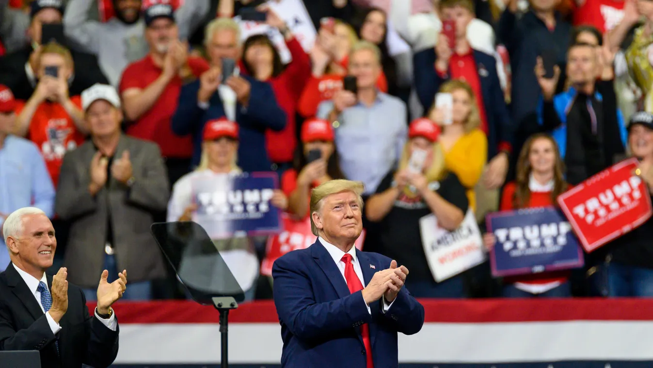 President Trump Holds Campaign Rally In Minneapolis