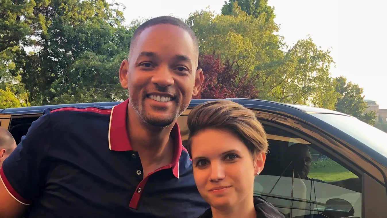 Dóri Will Smith-t is elkapta egy fotóra
