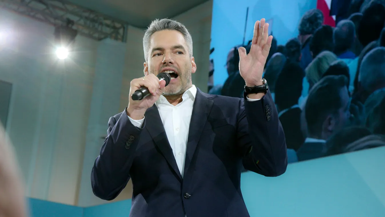 Election celebration of the OVP in Vienna