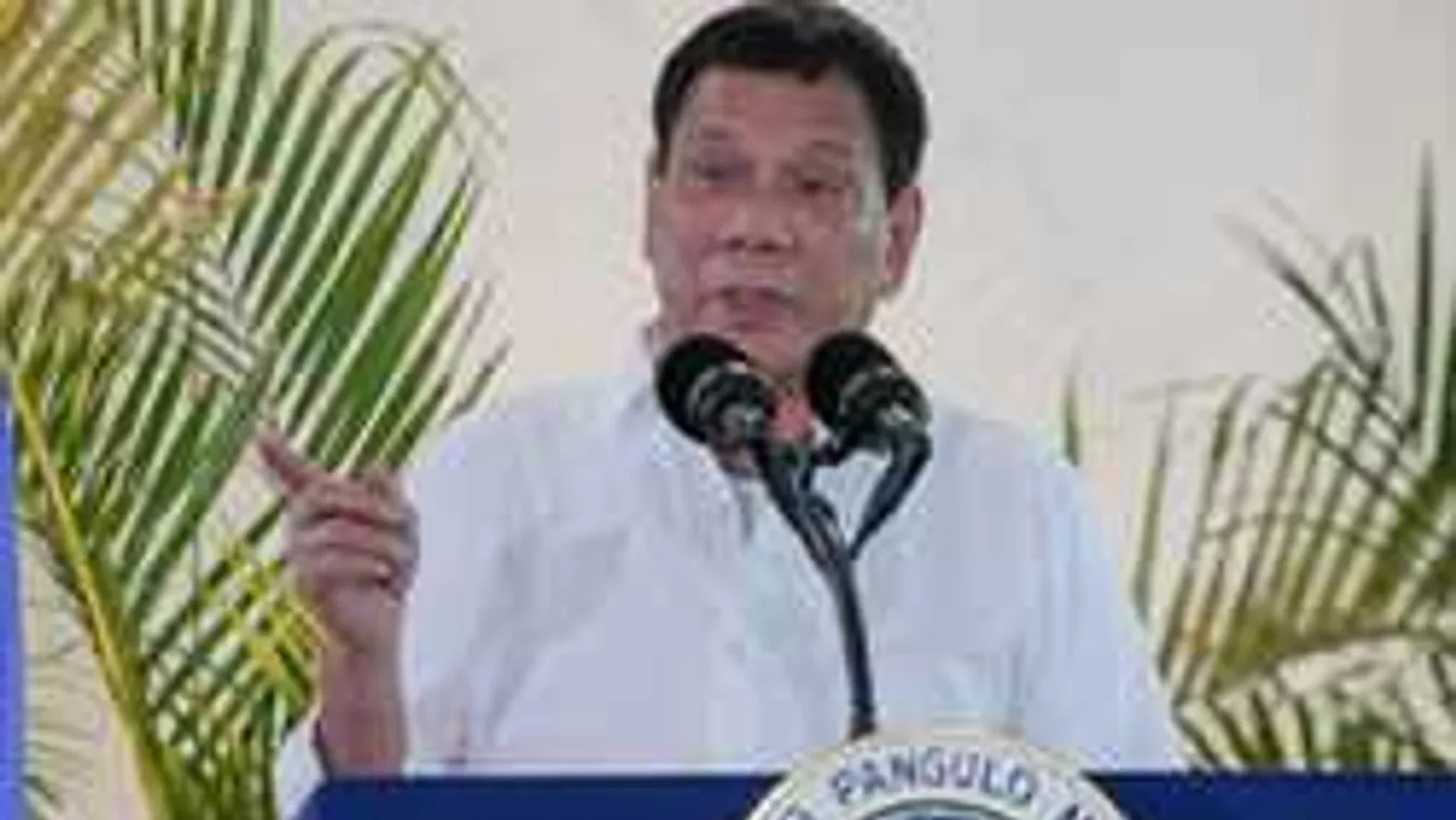 Véreskezű elnök: mészárosként fogok bekerülni a történelembe