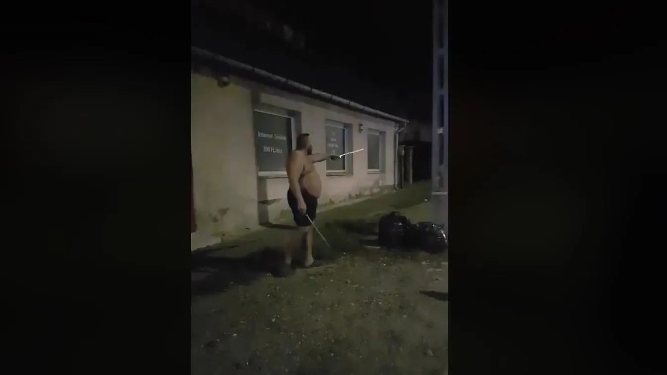 „Lőjél le” – matchetéval támadt a rendőrökre az érdi férfi