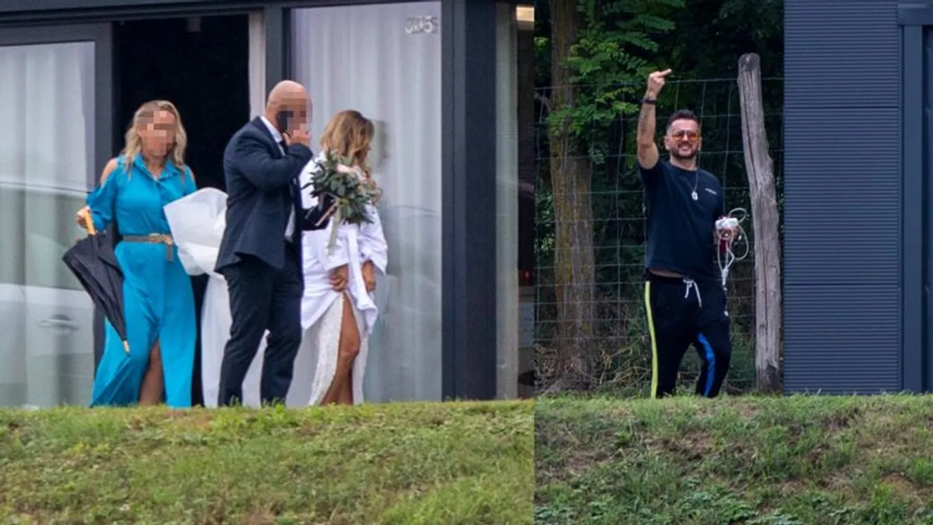 Még a távozás is buli volt: Így hagyták el Majkáék a háromnapos lagzi helyszínét