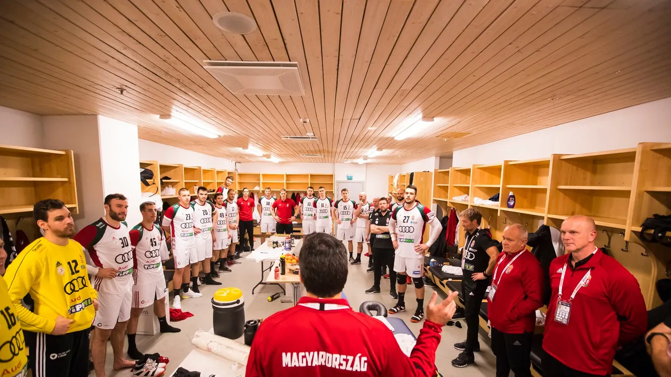 Itt a felvétel, ezt mondta a magyar kézisek edzője az öltözőben