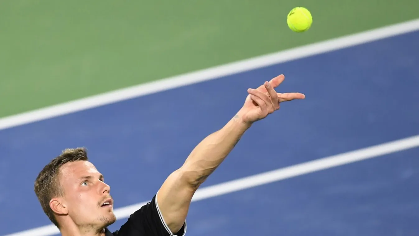 Különleges vendég szurkolt Fucsovics Mártonnak a lelátón