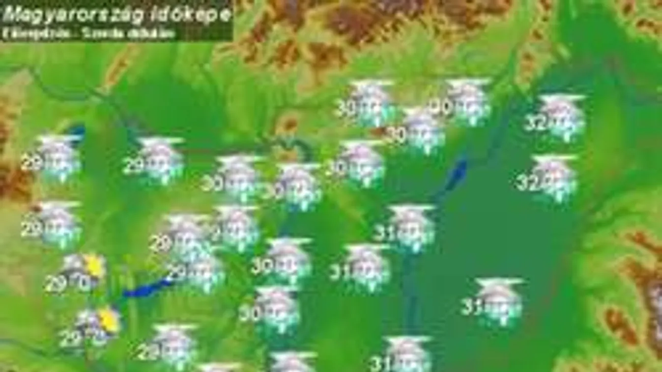 Kegyetlen viharzóna tör be Magyarországra! Átalakul a szerdai időjárás