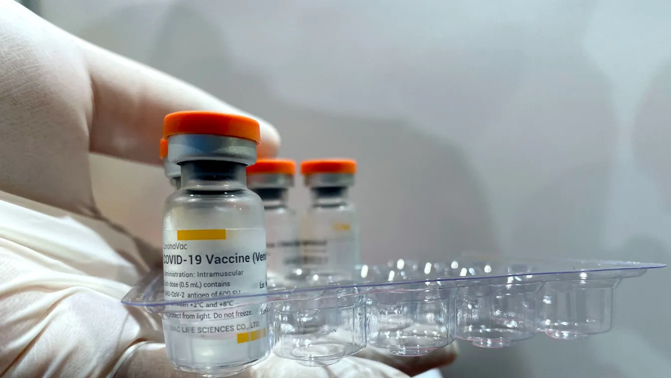 COVID-19 vaccination centre in Kyiv