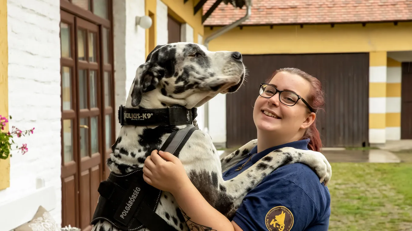 Fegyőrnek készül az ország legfiatalabb kutyás polgárőre