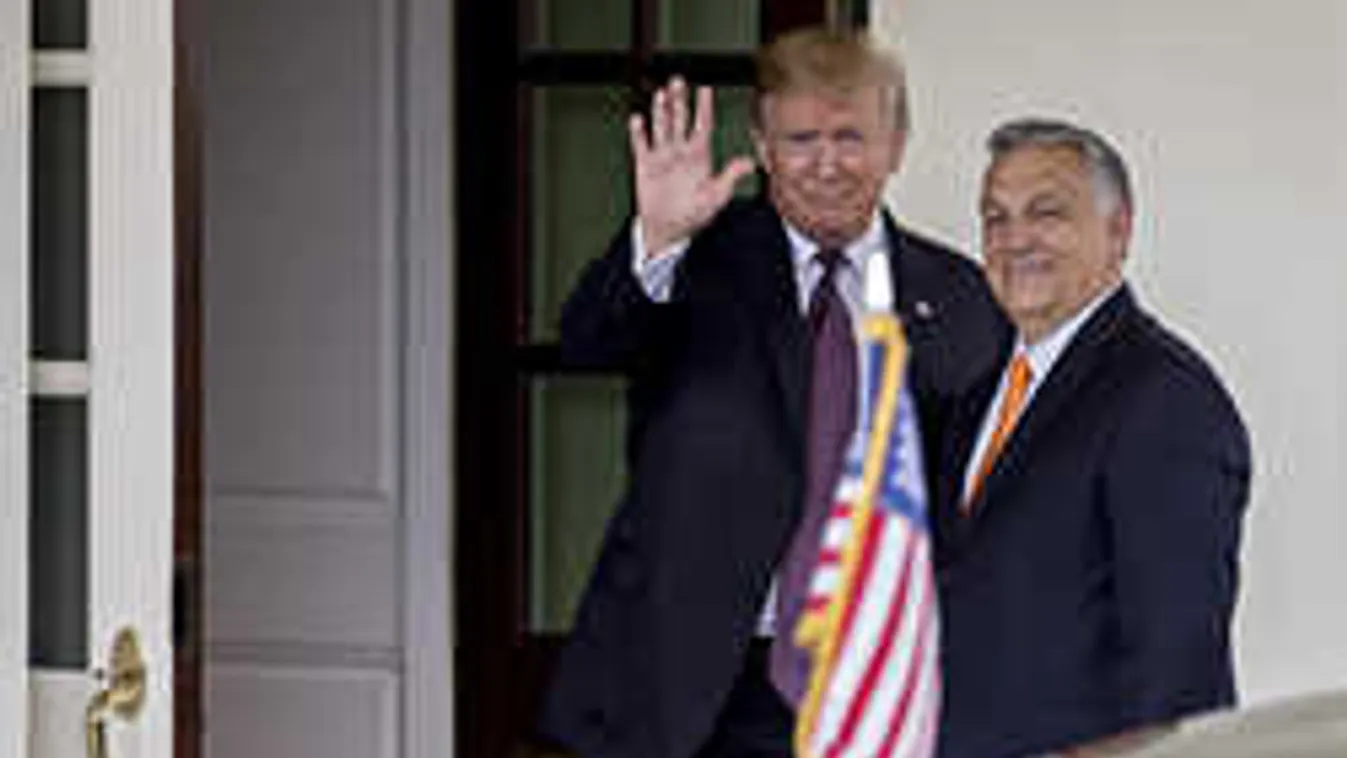 Trump azt mondta a végén Orbán Viktornak, hogy úgy érzi, mintha ikrek volnának