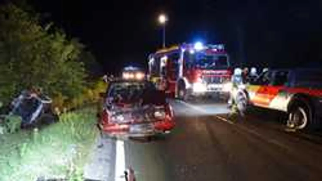 Most érkezett: Durva képek az éjszakai horrorbalesetről
