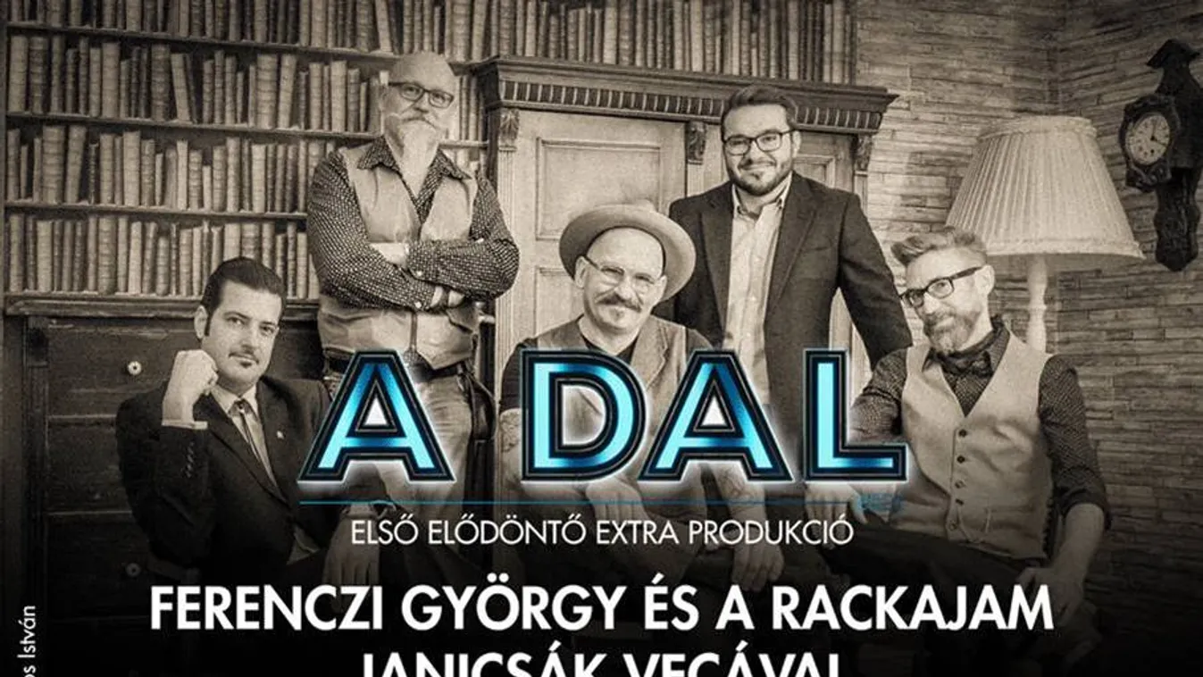 Ferenczi György Janicsák Vecával zenél A Dal 2021-ben.