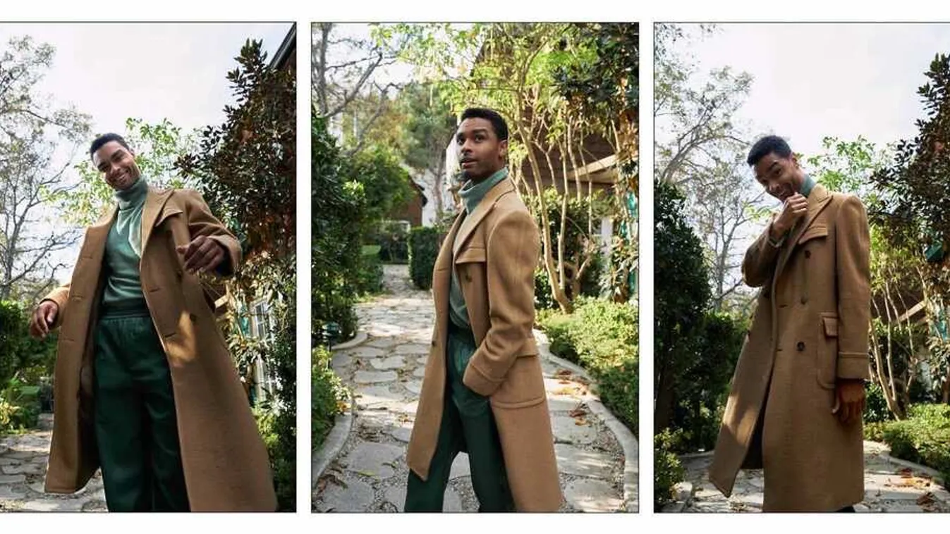 Nanushkában pózol a Bridgerton főszereplője