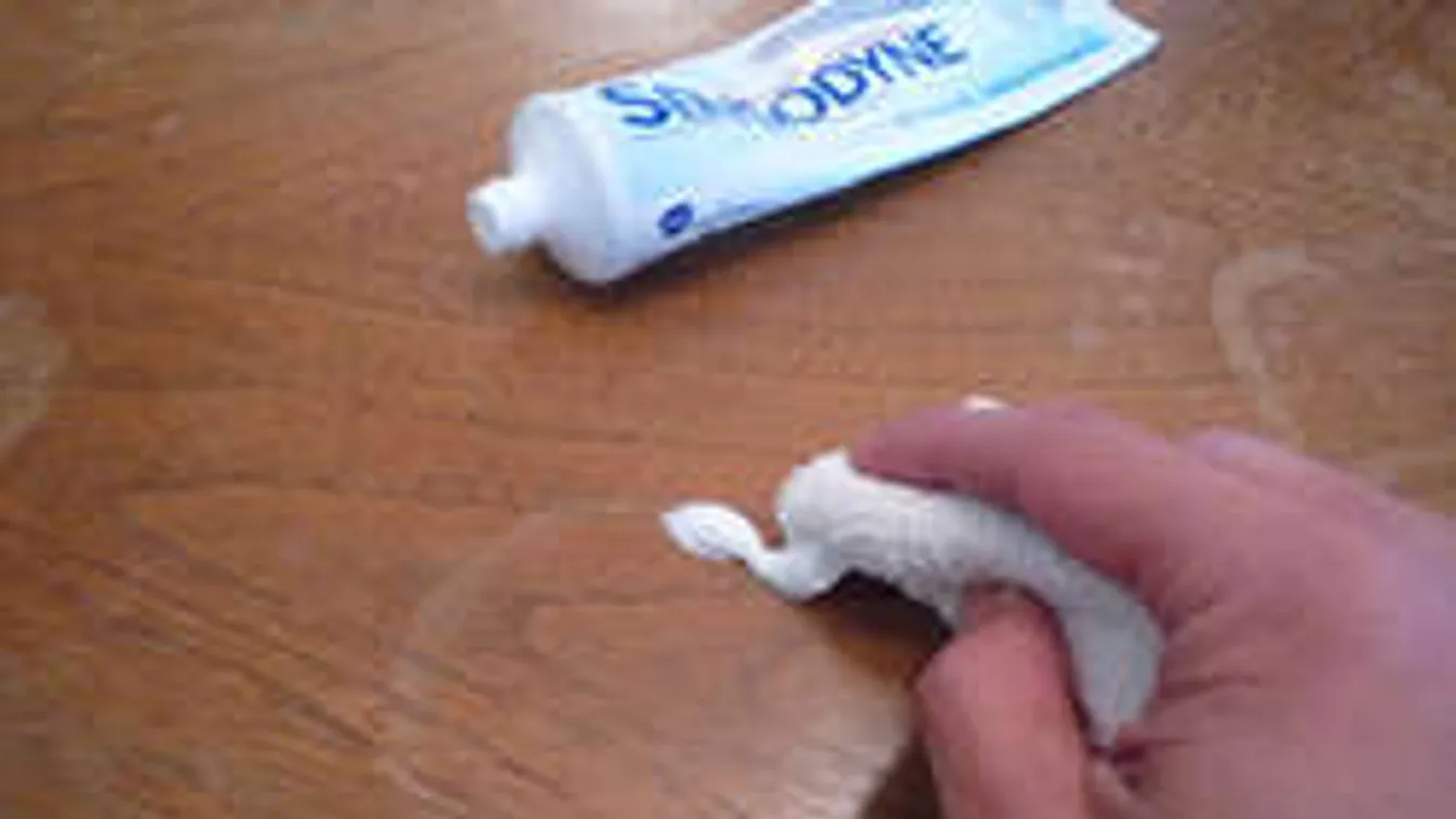 Kenj fogkrémet az asztalra, és leesik az állad!