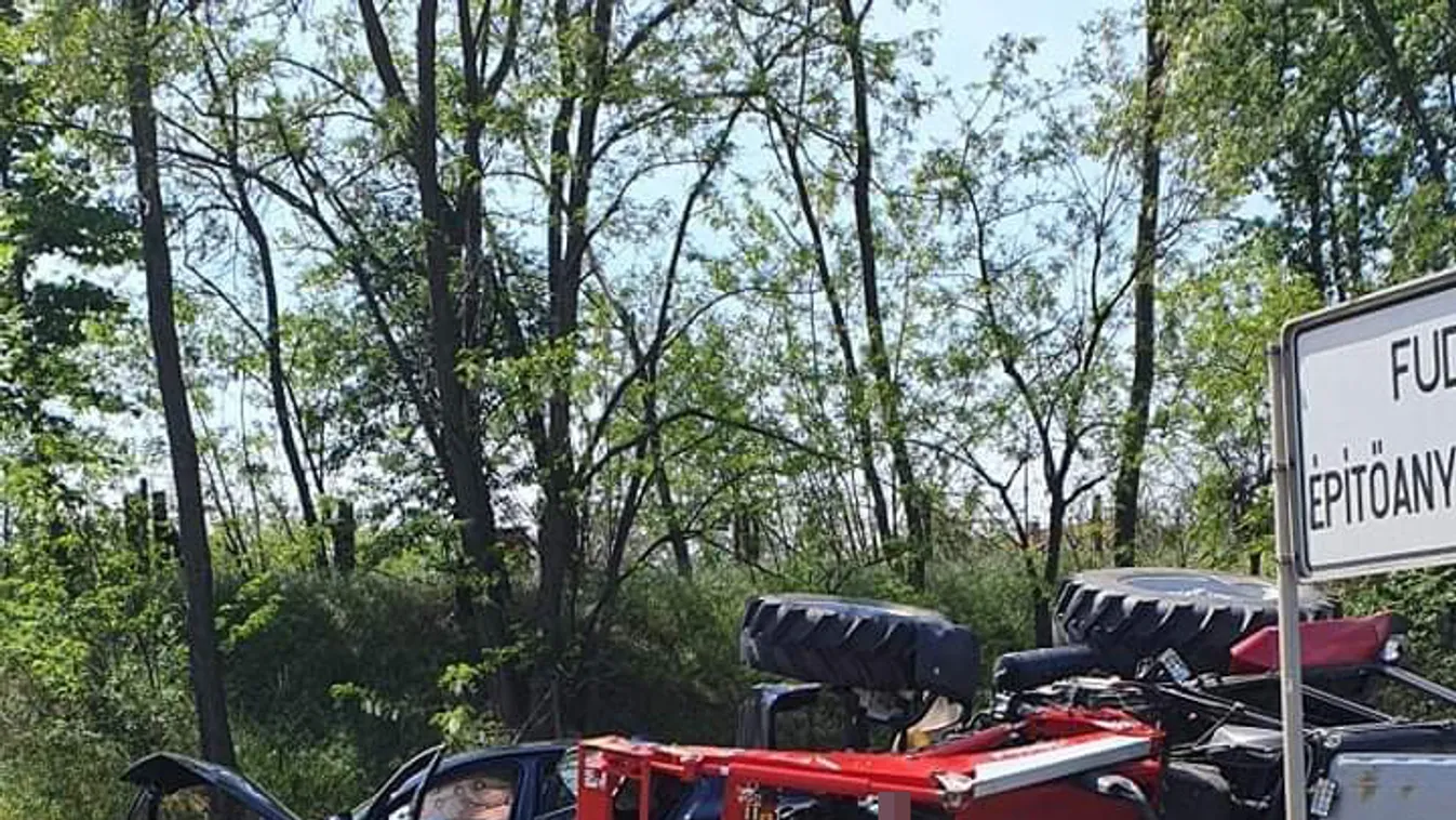 Hatalmas karambol a Mátészalkai 49-es főúton -fotók