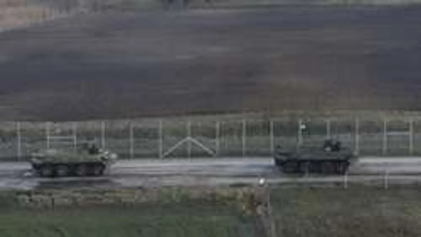Már helikopterek cirkálnak, a magyar hadsereg kész a határ megvédésére