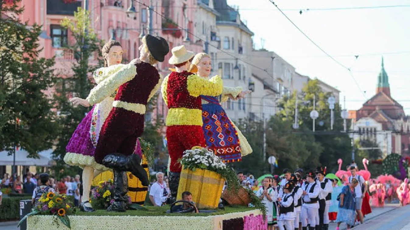 Új kortárs elemek a debreceni virágkarneválon